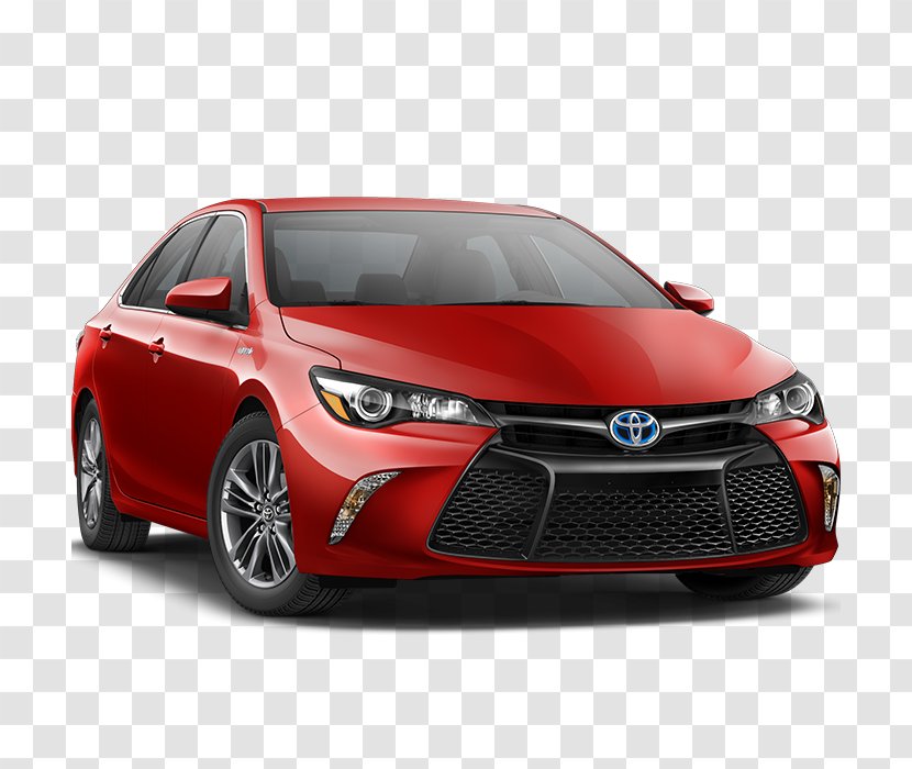 2017 Toyota Camry Car Corolla Hybrid - Red Transparent PNG
