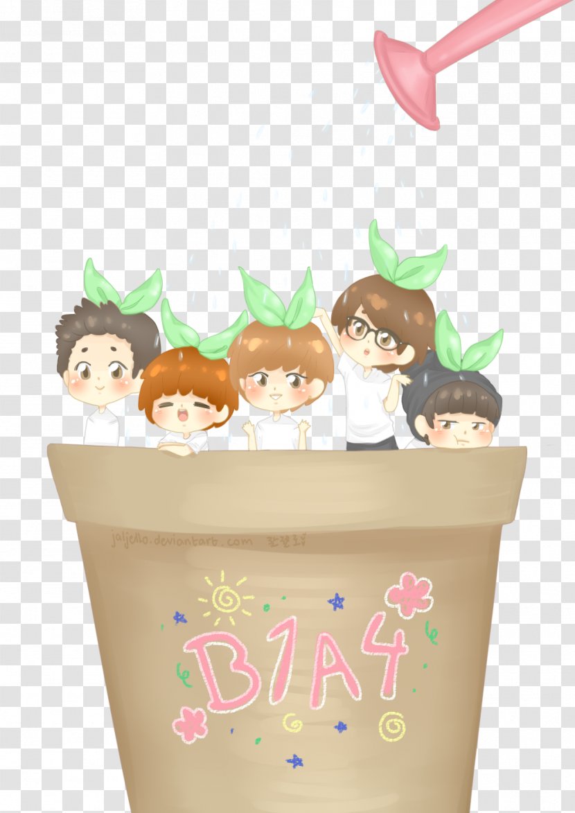 B1A4 Drawing Good Timing K-pop Art - Flower - Tea Party Transparent PNG