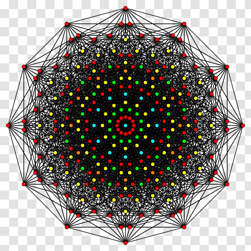 Symmetry Circle Point Umbrella Pattern Transparent PNG