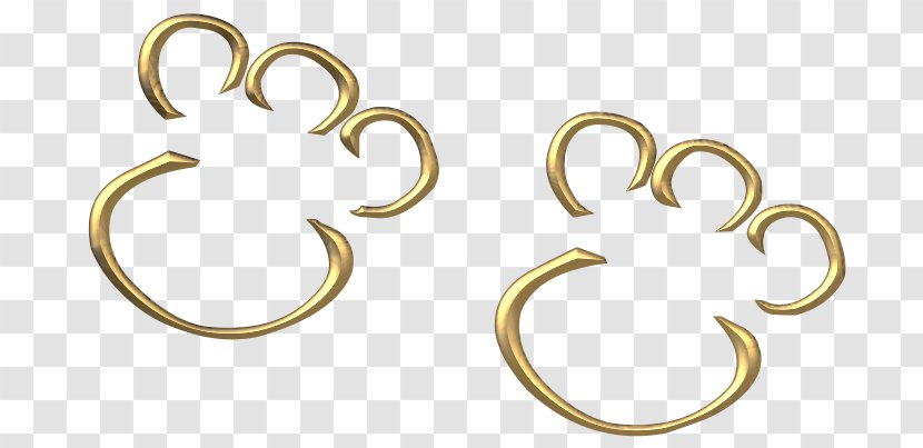 Earring Body Jewellery Material Font - Brass Transparent PNG