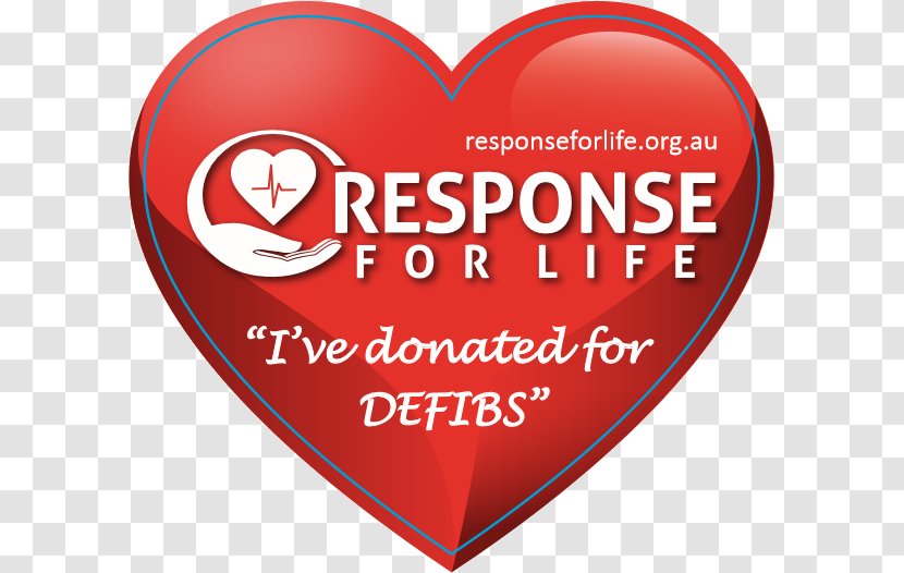 Heart Defibrillation Response For Life Australia Logo Advertising - Flower Transparent PNG