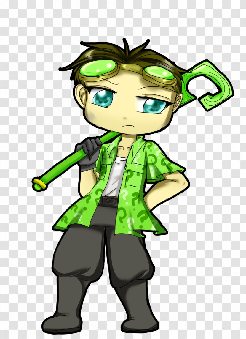 Riddler Chibiusa Batman - Frame Transparent PNG