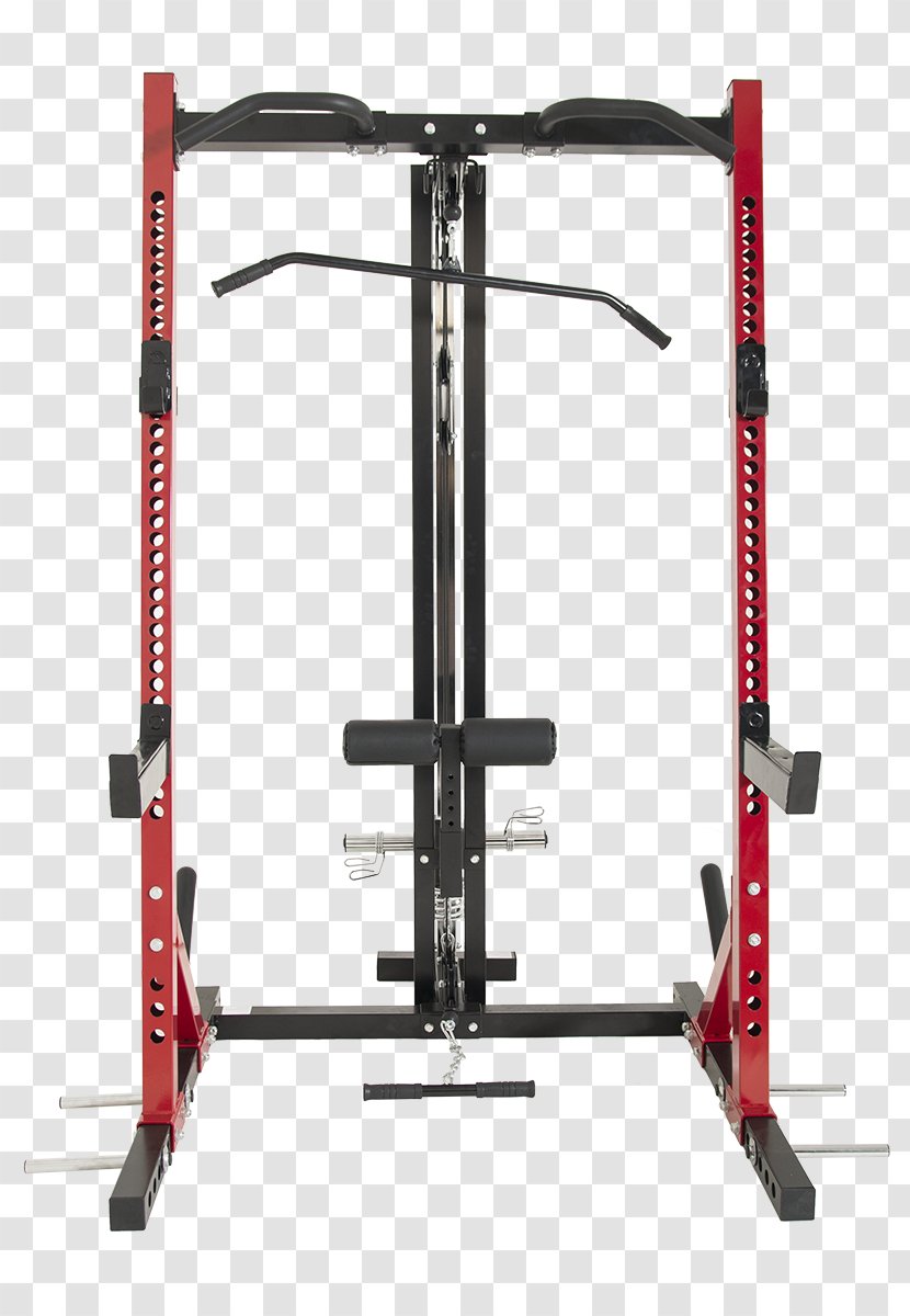 Power Rack Fitness Centre Bench Weight Training Strength - Cage Bars Transparent PNG