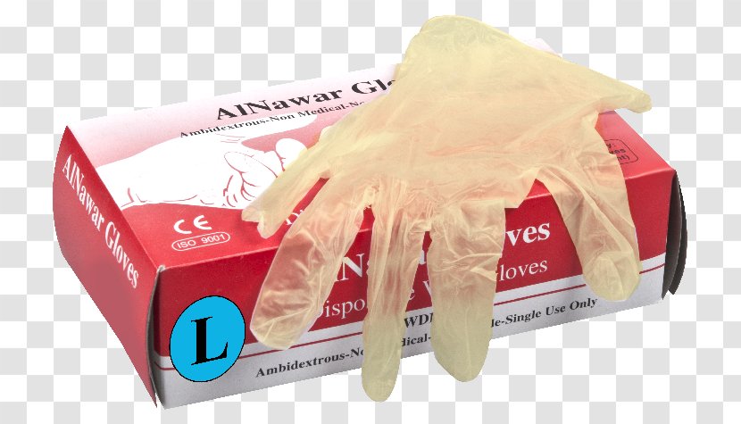 Medical Glove Latex Allergy Nitrile - Disposable - Blue Vinyl Placemats Transparent PNG