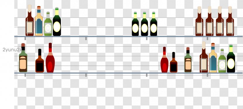 Red Wine Liqueur Drink - Rack Transparent PNG