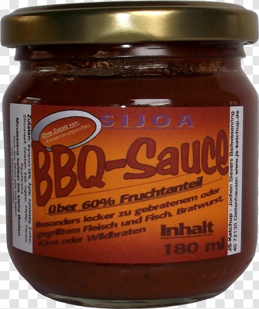 Chutney Sauce Flavor Jam - Barbeque Transparent PNG