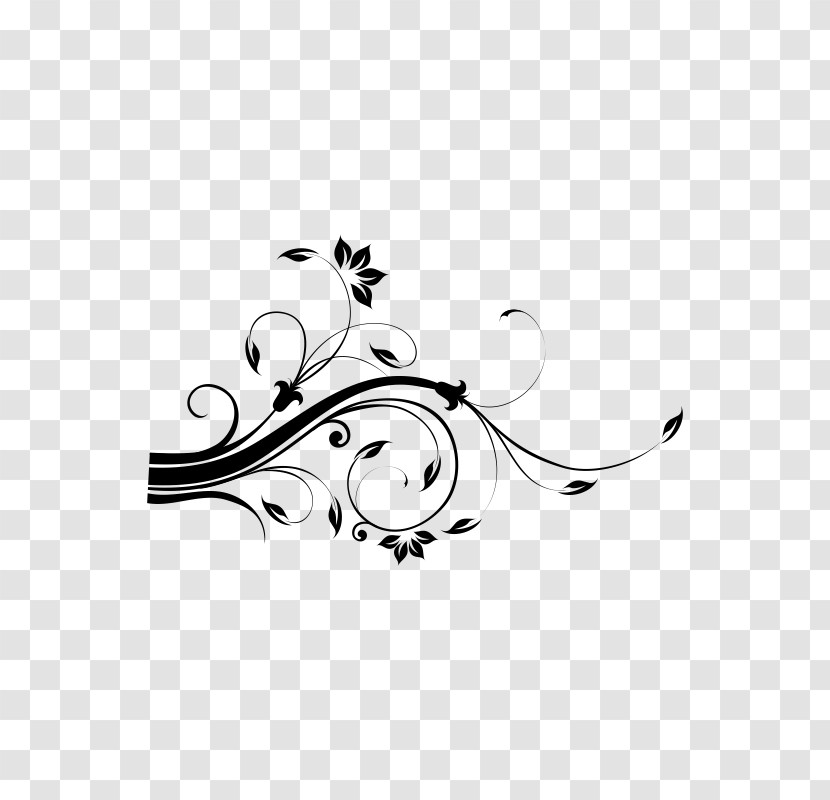Font Black-and-white Line Art Logo Calligraphy Transparent PNG