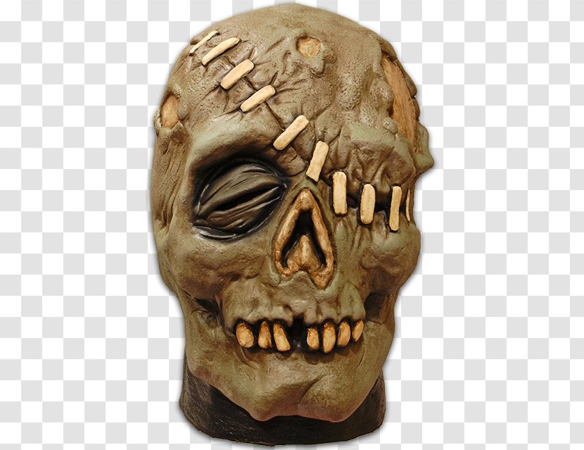 Skull Skeleton Bone Halloween Costume - Jaw - Head Transparent PNG