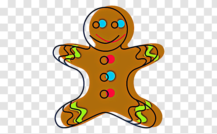 Gingerbread Cartoon Transparent PNG