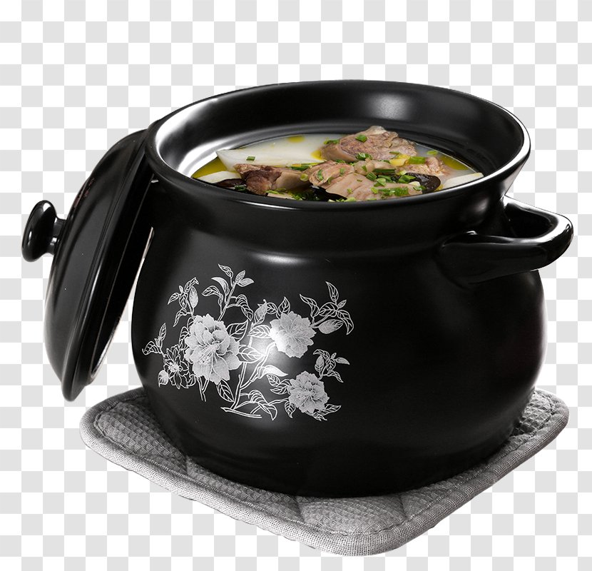 Clay Pot Cooking 苏宁易购 Stock Pots Soup - Serveware Transparent PNG