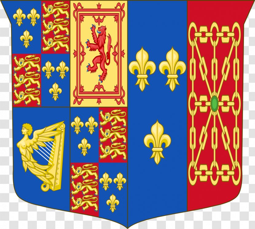 England Coat Of Arms Kingdom Scotland English Heraldry Queen Consort - Area Transparent PNG