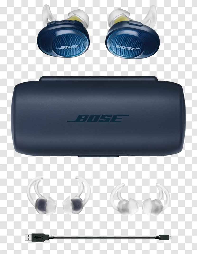 Bose SoundSport Free Headphones In-ear Wireless Audio - Soundsport Inear - Stereophonic Sound Transparent PNG