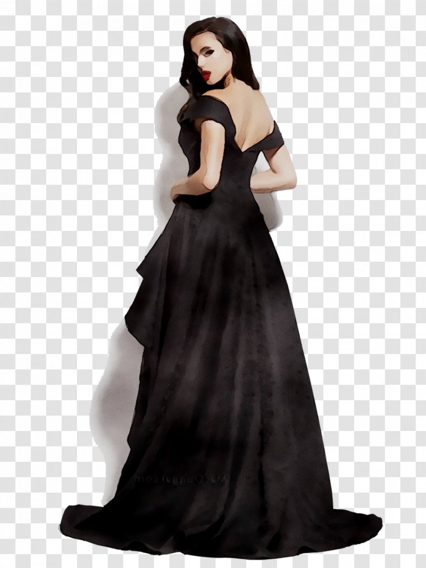 Shoulder Gown Satin - Fashion Transparent PNG