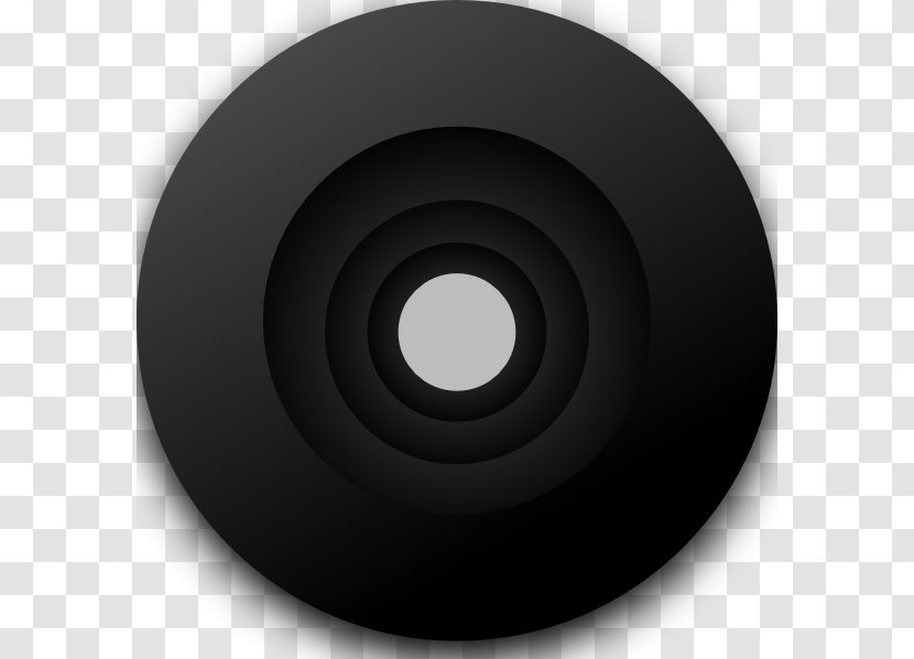 Camera Lens Objective Clip Art - Compact Disc Transparent PNG