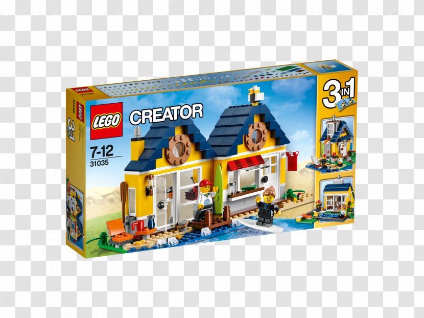 Hamleys LEGO Creator 31035 - Lego Modular Buildings - Beach Hut Toy HutToy Transparent PNG