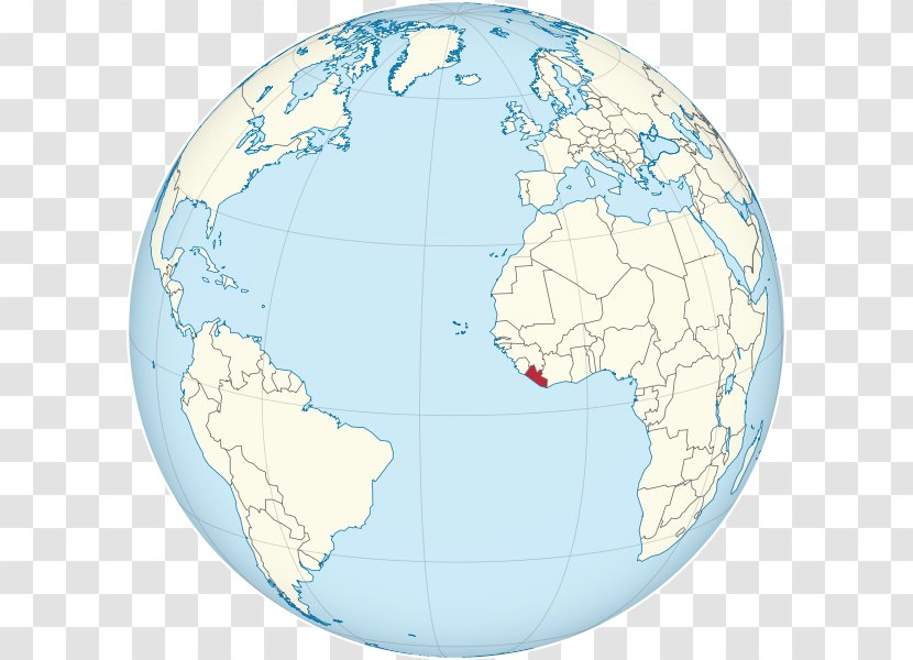 Ghana Globe World Guinea Cape Verde - Locator Map - Central Transparent PNG