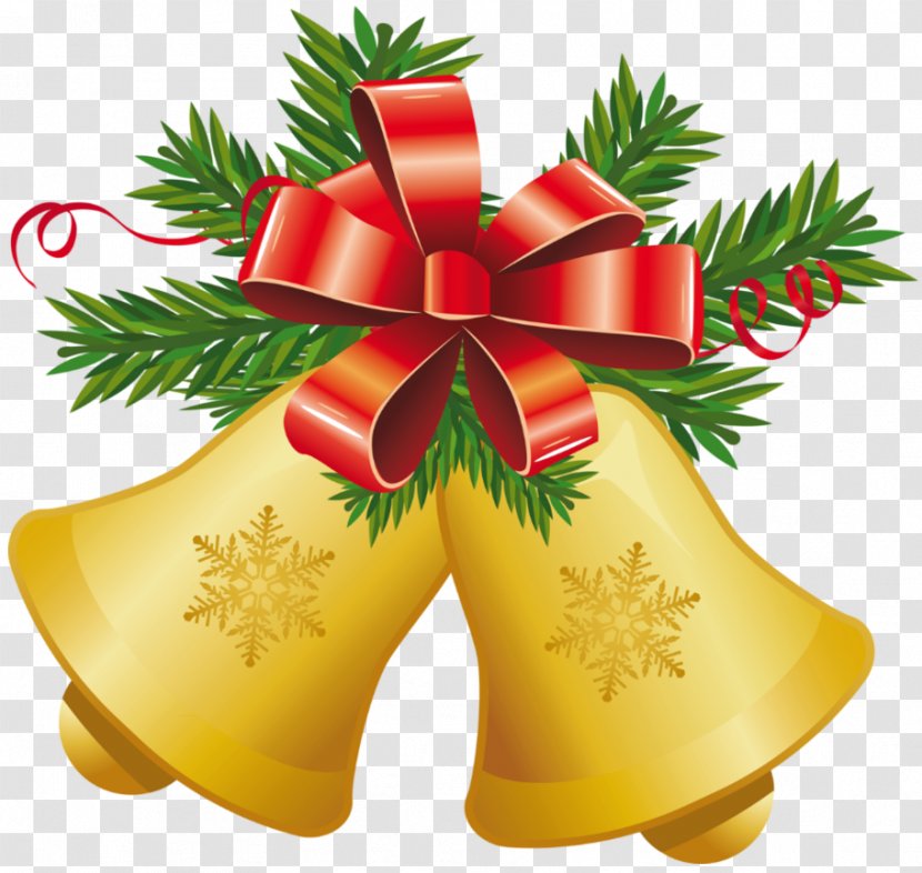 Christmas Jingle Bell Clip Art - Bells - Mistletoe Cliparts Transparent Transparent PNG