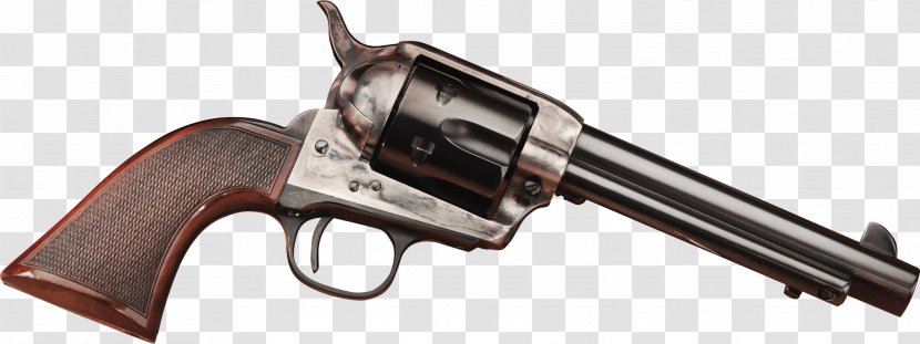 Trigger Firearm Revolver .45 Colt A. Uberti, Srl. - Cartoon - Weapon Transparent PNG