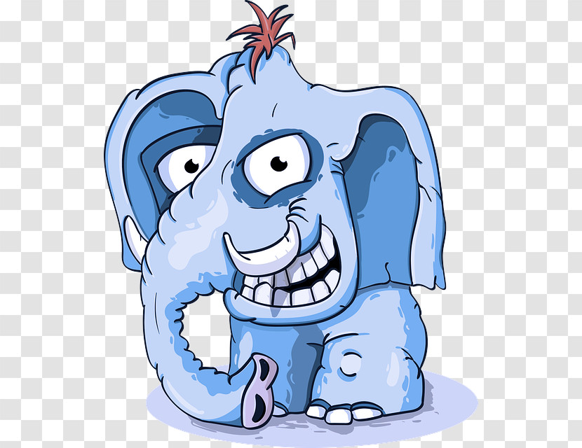 Cartoon Tooth Transparent PNG