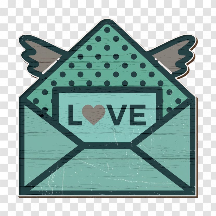 Love Icon Mail Valentines - Logo - Triangle Transparent PNG