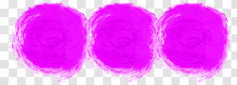 Ink Brush Rose - Paintbrush - Three Circles Hair Stroke Transparent PNG