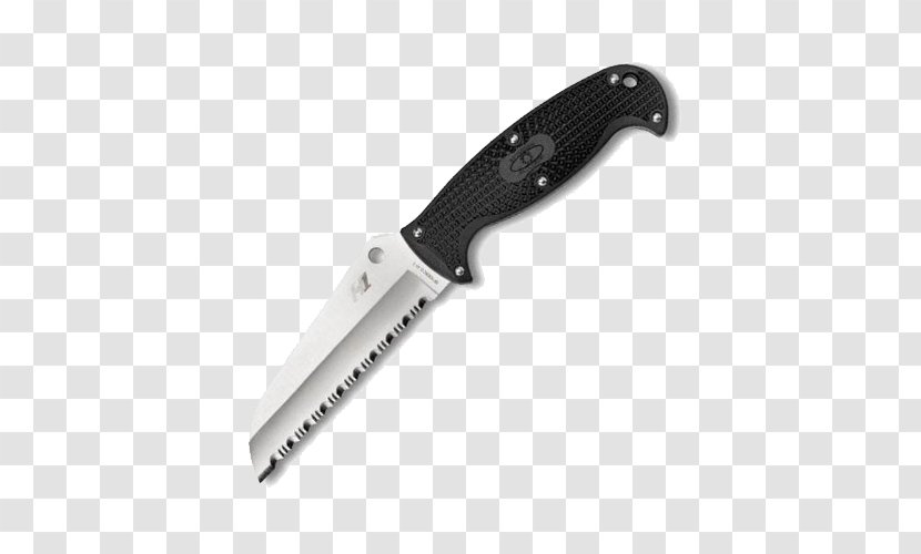 Pocketknife Spyderco Serrated Blade - Utility Knife Transparent PNG