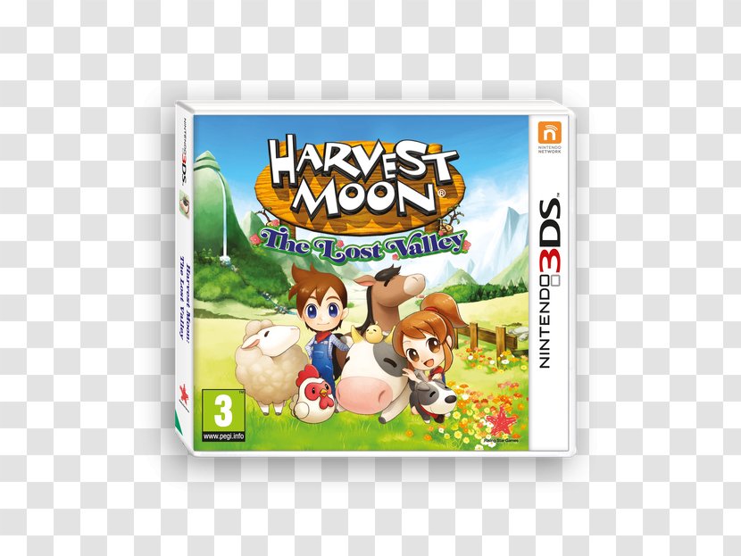 Harvest Moon: The Lost Valley Moon 3D: A New Beginning Wii Pokémon Sun And - Video Game Software Transparent PNG