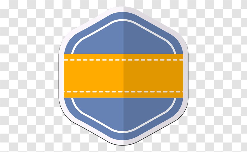 Badge Medal Ribbon - Yellow - Old Transparent PNG