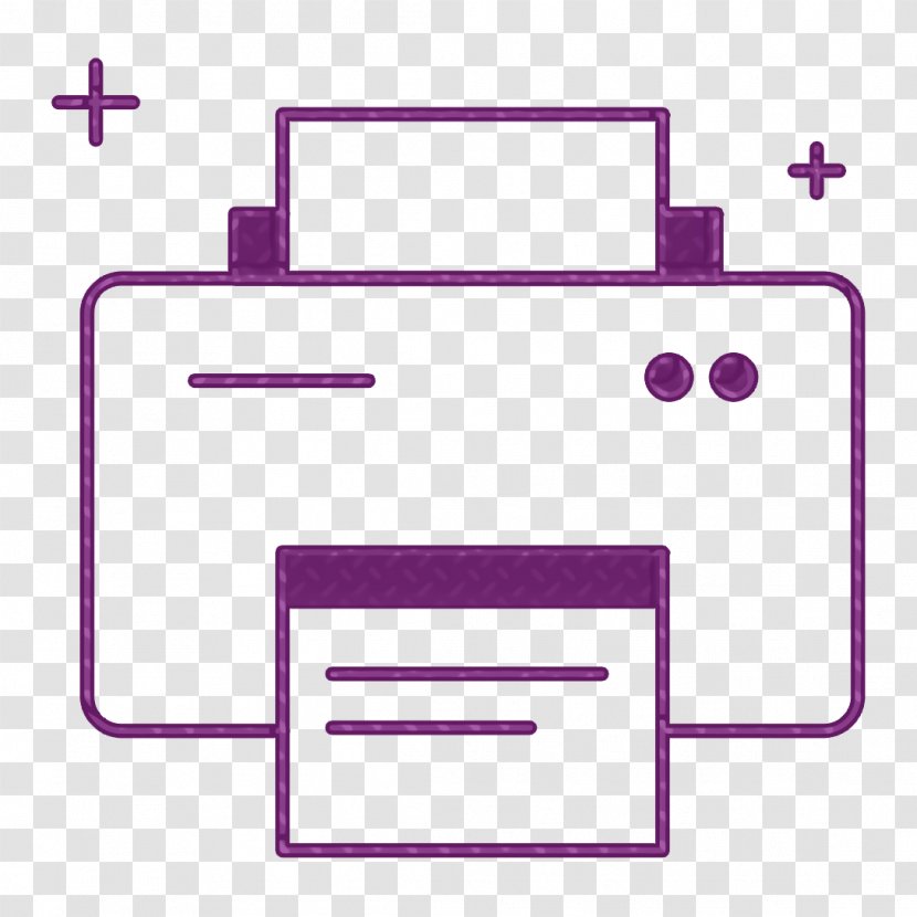 Dtp Icon Paper Print - Violet - Rectangle Transparent PNG