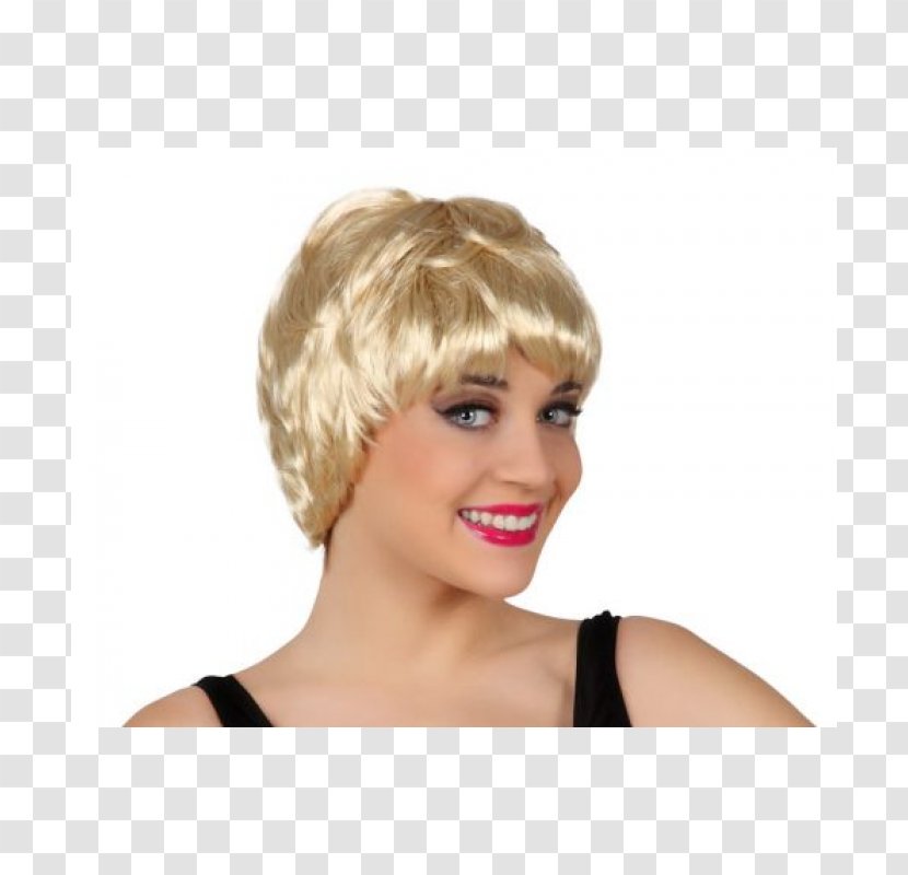Blond Hair Coloring Brown Wig Transparent PNG