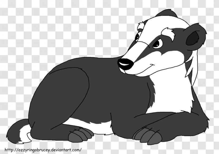 Dog The Animals Of Farthing Wood Badger Drawing Transparent PNG