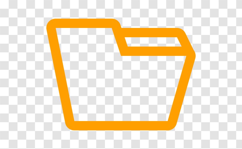 Brand Line Angle Logo - Yellow Transparent PNG
