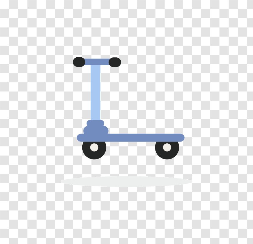 Blue Pattern - Product - Scooter Creative Transparent PNG