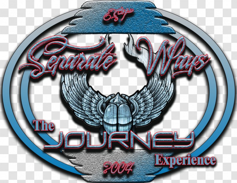 Separate Ways (Worlds Apart) Journey WBAY-TV Telethon Logo - Scarab Transparent PNG