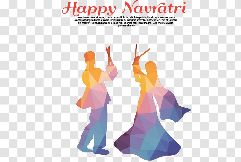 Navaratri Poster - Area - Happy Dussehra Transparent PNG