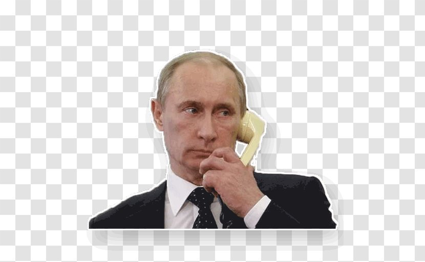 Vladimir Putin President Of Russia Telegram - Sticker Transparent PNG