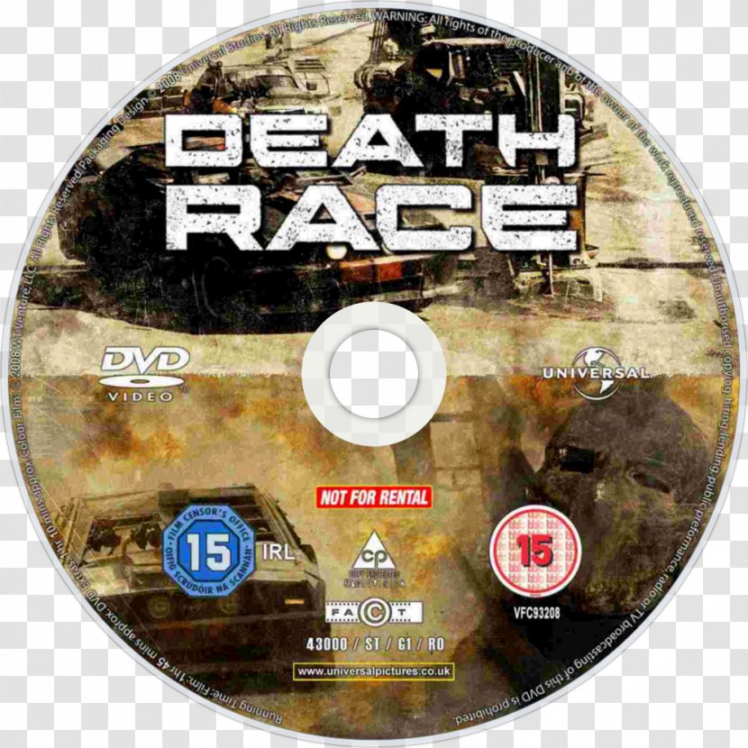 Death Race Film Series DVD STXE6FIN GR EUR 2 - 2000 - Dvd Transparent PNG
