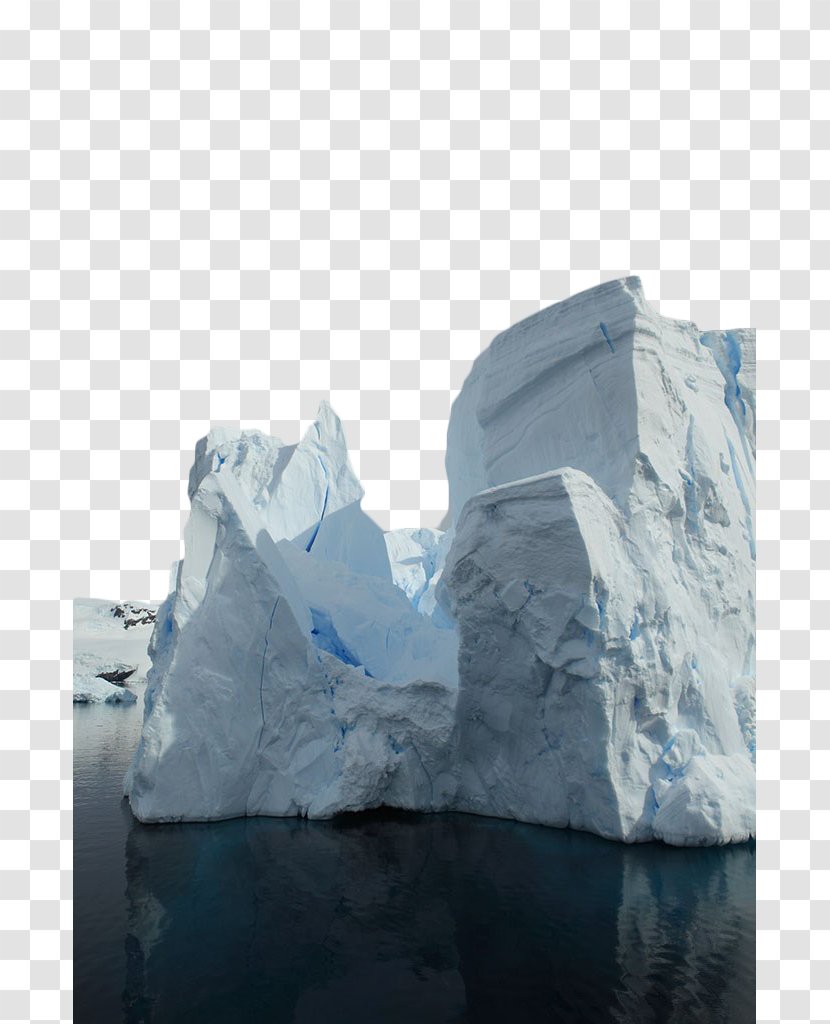 Iceberg Glacier Download Icon - Ice - White Corner Transparent PNG
