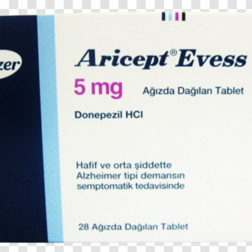 Donepezil Orally Disintegrating Tablet Pharmaceutical Drug Memantine - Text Transparent PNG