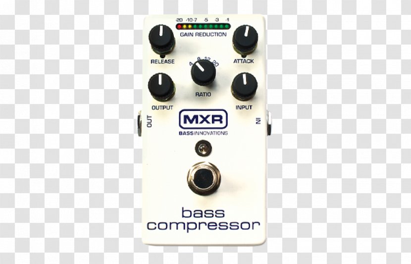 Dunlop MXR Bass Compressor M87 Effects Processors & Pedals Guitar Dynamic Range Compression Aguilar TLC - Flower Transparent PNG