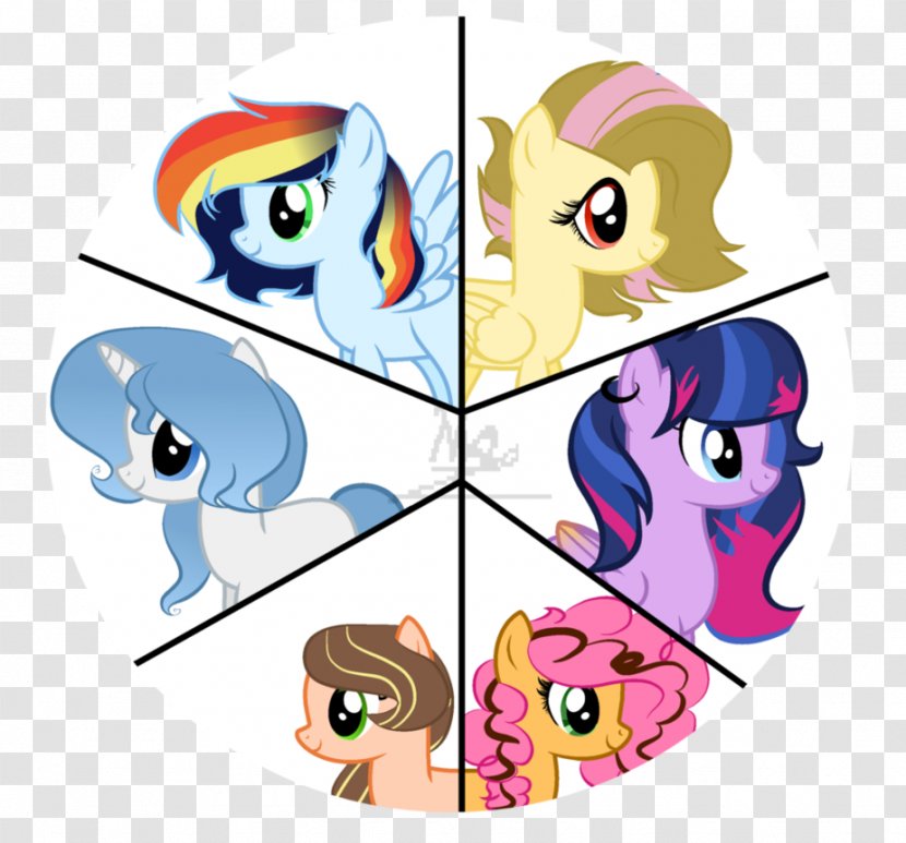 Rarity Pinkie Pie Applejack Rainbow Dash Fluttershy - Flower - Thunder Circle Transparent PNG