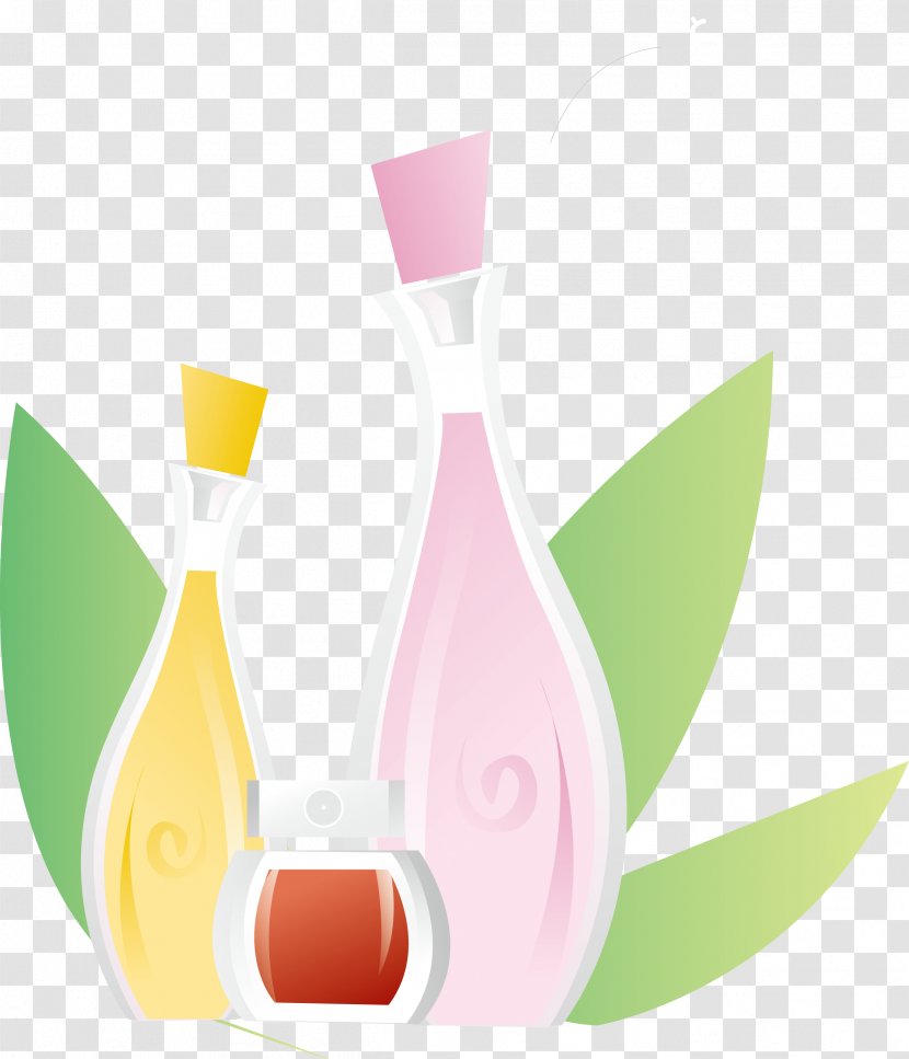 Euclidean Vector Bottle - Designer - Perfume Transparent PNG