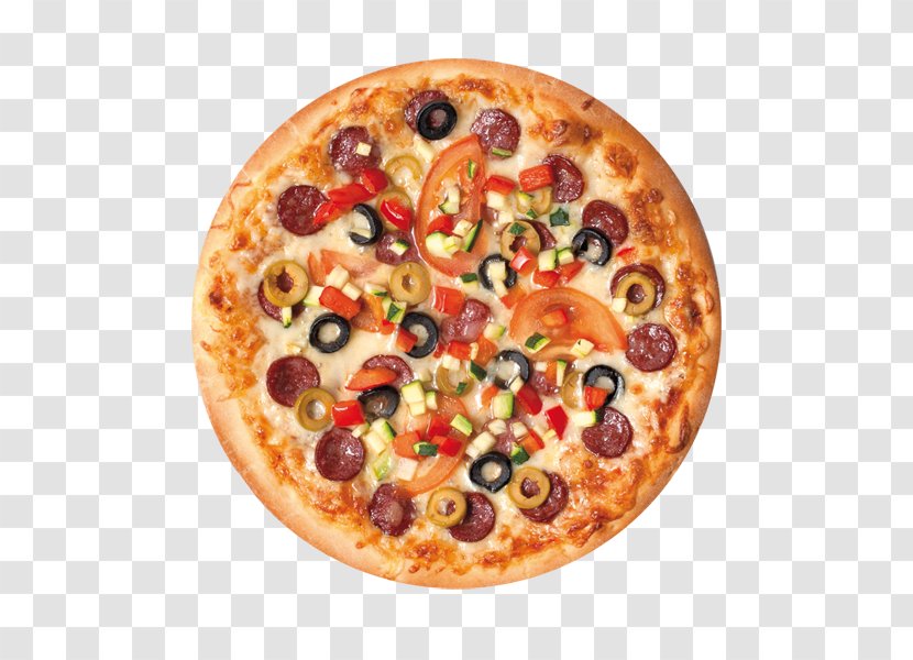 Sicilian Pizza California-style Cheese Restaurant Transparent PNG