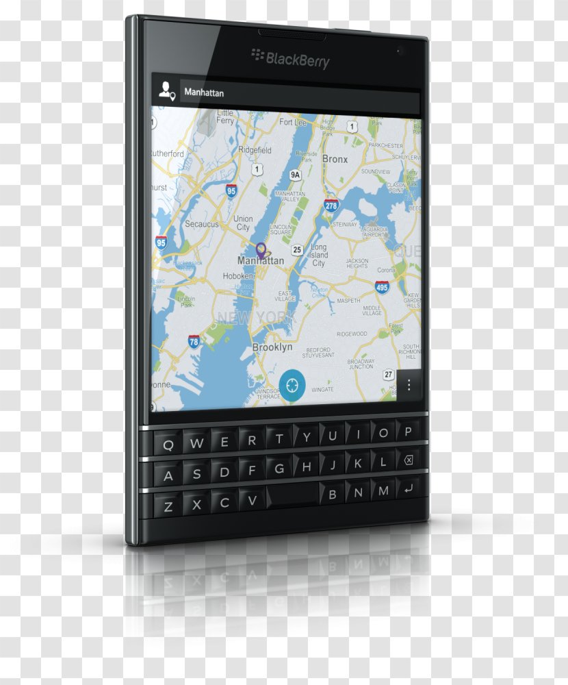 BlackBerry Classic KEYone Telephone Smartphone - Communication Device - United States Passport Transparent PNG