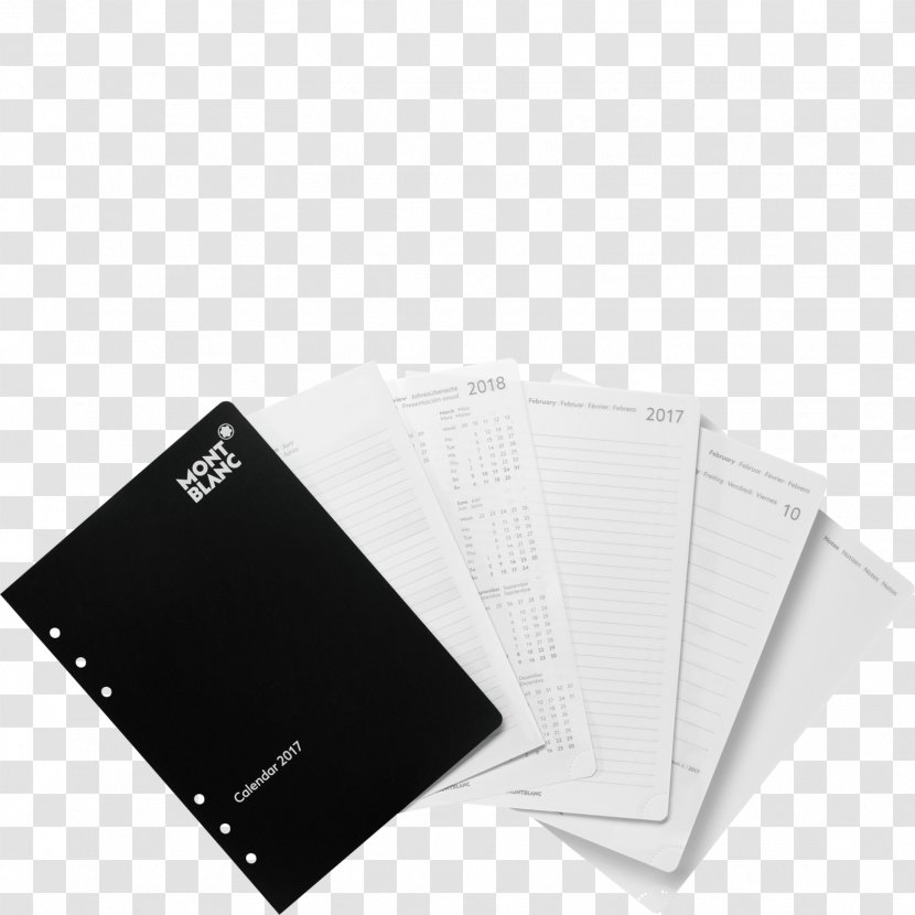 2018 Audi A5 Montblanc Calendar 0 Diary - Leather Transparent PNG