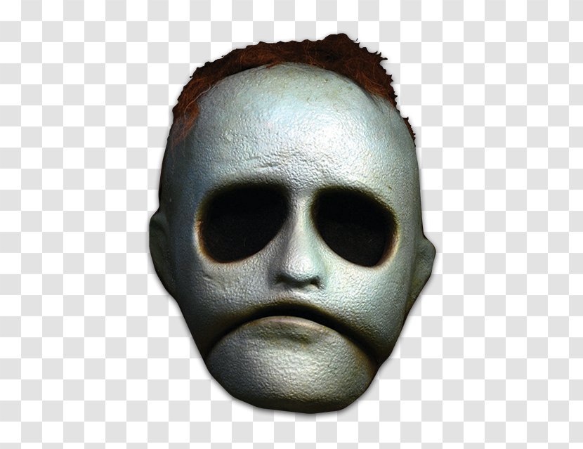 Behind The Mask: Rise Of Leslie Vernon Mask Halloween Costume - Nose - Creepy Clown Black And White Outfit Transparent PNG