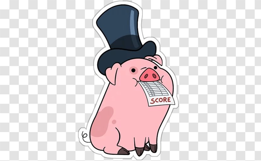 Waddles Mabel Pines Guinea Pig Domestic Dipper - Drawing Transparent PNG