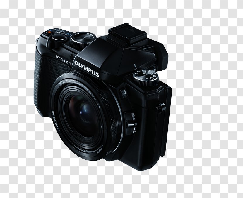 Digital SLR Camera Lens Olympus Stylus 1 Photography Single-lens Reflex - Cap Transparent PNG
