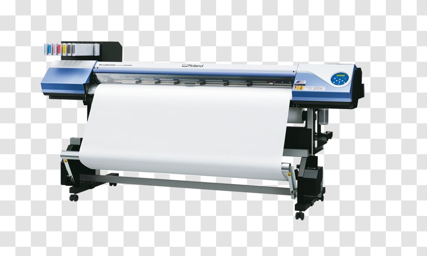 Inkjet Printing Digital Wide-format Printer - Machine - Plotter Roland Transparent PNG
