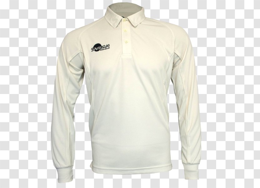 Long-sleeved T-shirt Polo Shirt Collar - Cricket Match Transparent PNG